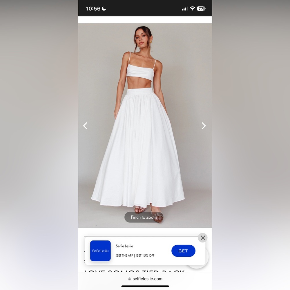 Selfie Leslie Love Songs Skirt Set